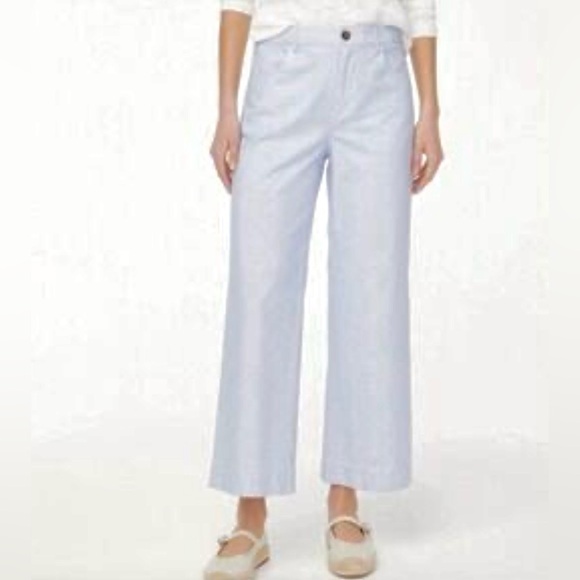 J. Crew Pants - J Crew Wide Leg Crop Pant size 28